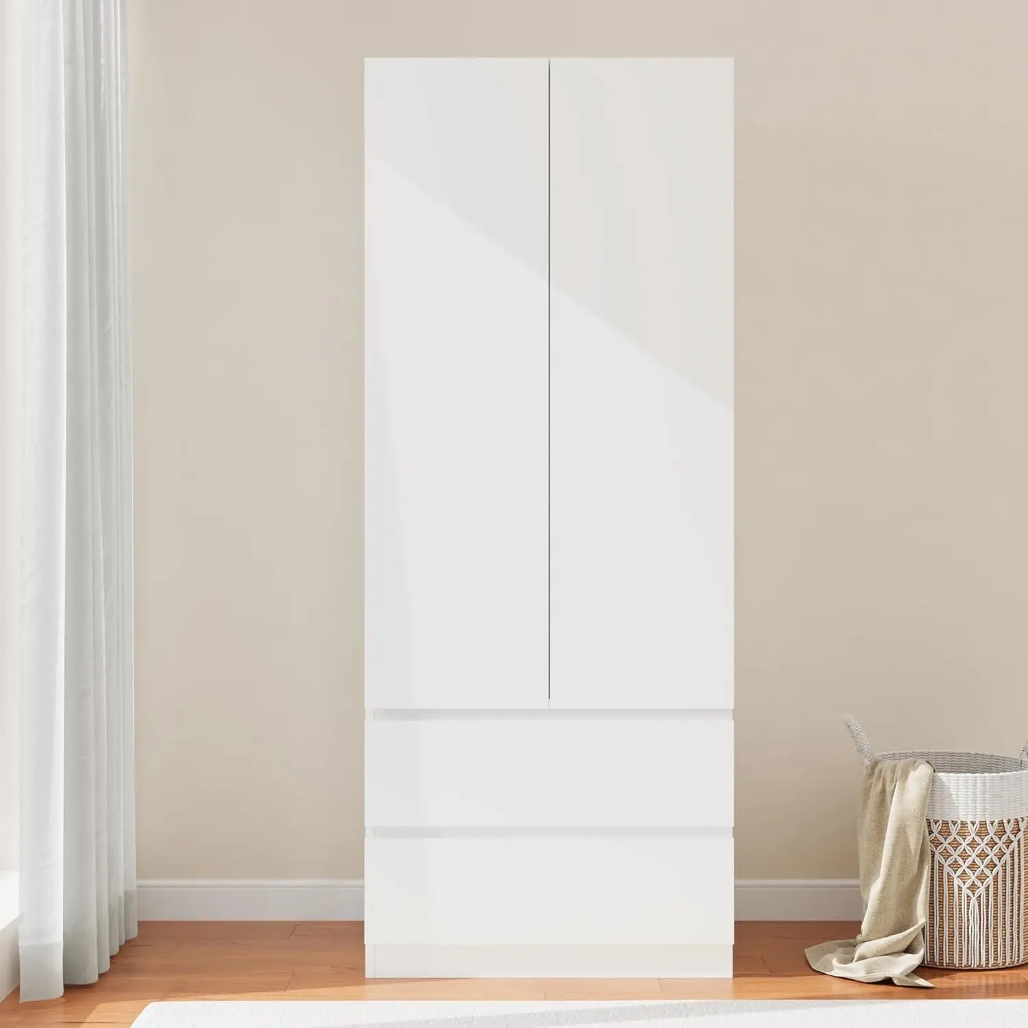 79" Wooden Armoire …