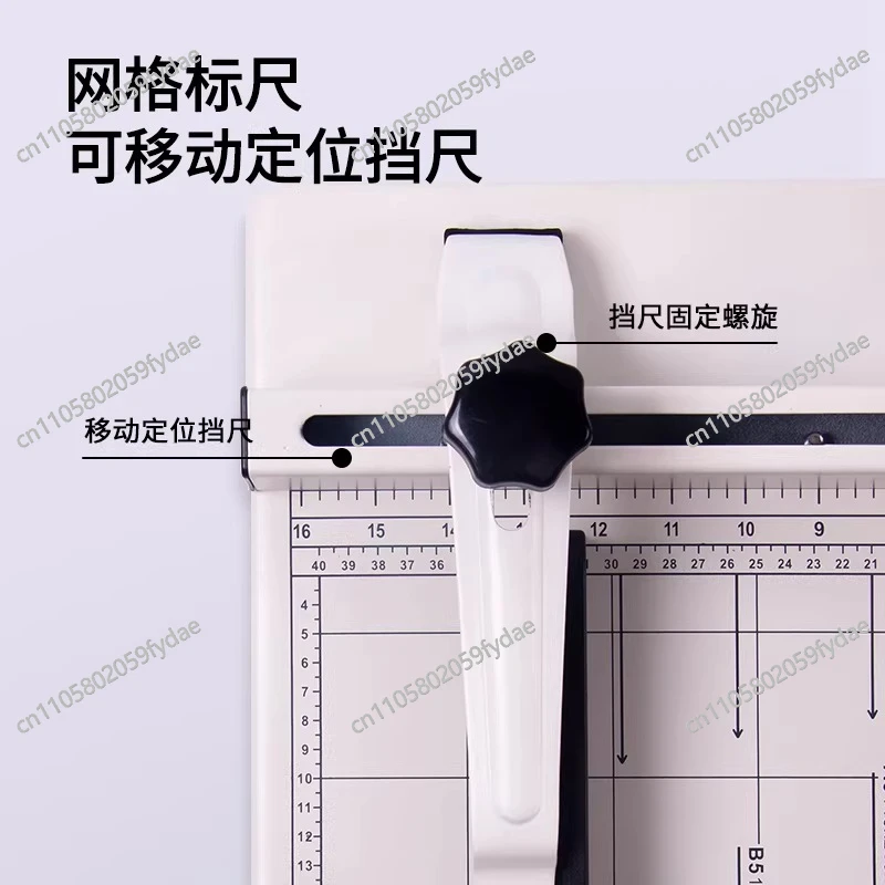 A4 Paper Cutter Heavy-Duty Compact Manual Paper Cutter, Cutting Machine Blade Pad Large Book Trimmer Thickened Layered Blades