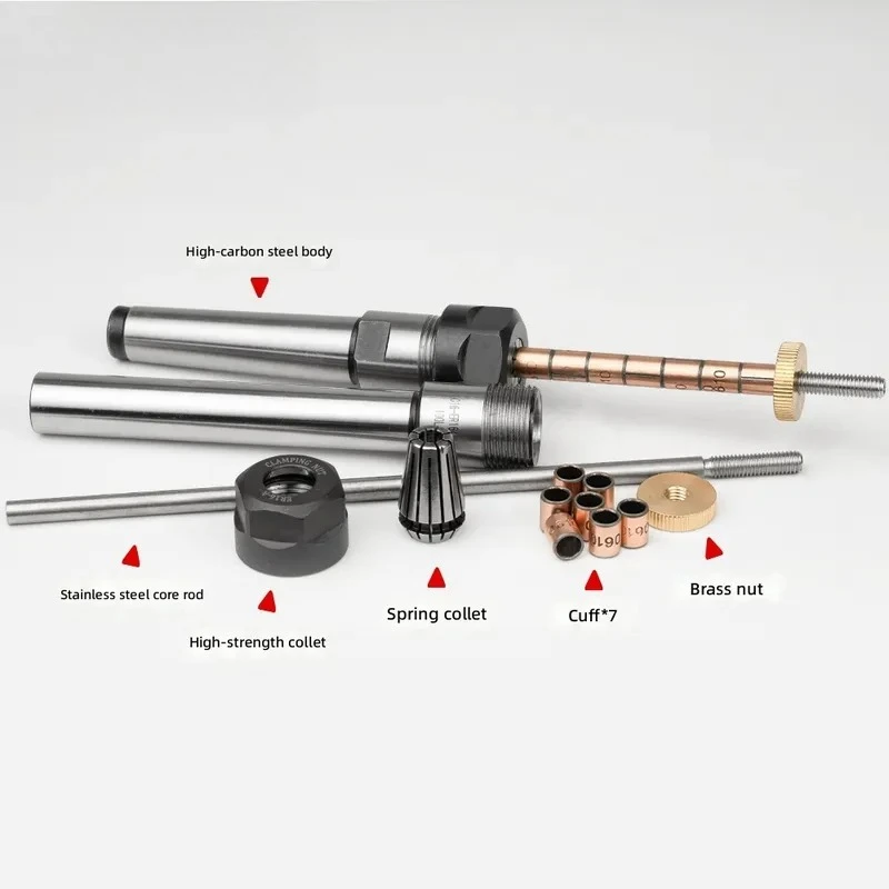Woodworking Lathe Pen Blank Mohs No 2 Wooden Spinning Straight Shank Accessories Heart Shaped DIY Craft Tool for Turning