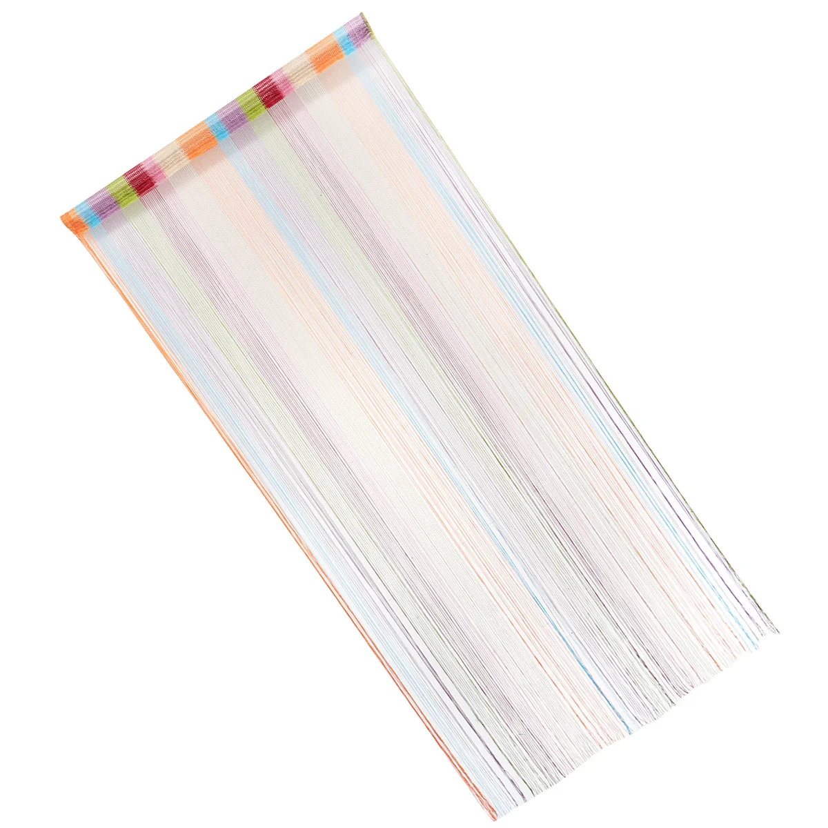 

String Curtain Colorful Polyester Porch Door Corridor Decoration Tassel String Curtain Colorful