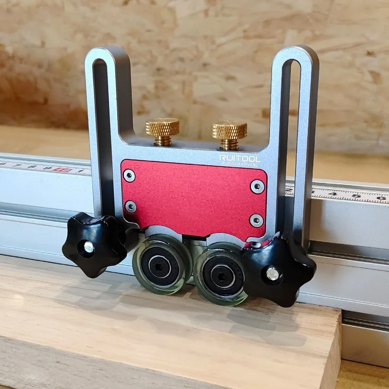 Woodworking saw table press, push table saw press roller, cutting board electric circular saw engraving auxiliary parts