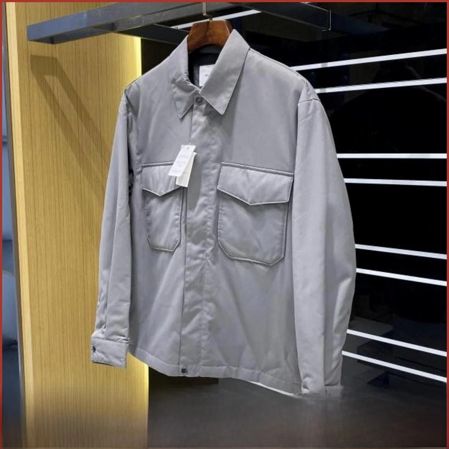 

High-End Line Men's Outdoor Casual Thiened Cotton Jaet Workwear Coat New Autumn Winter Faion Urban Sle Long Sve