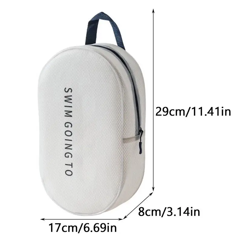 Neceser translúcido mate para deportes de atleta, bolsa de natación para gimnasio, bolsa de natación impermeable resistente de gran capacidad para deportes de atleta