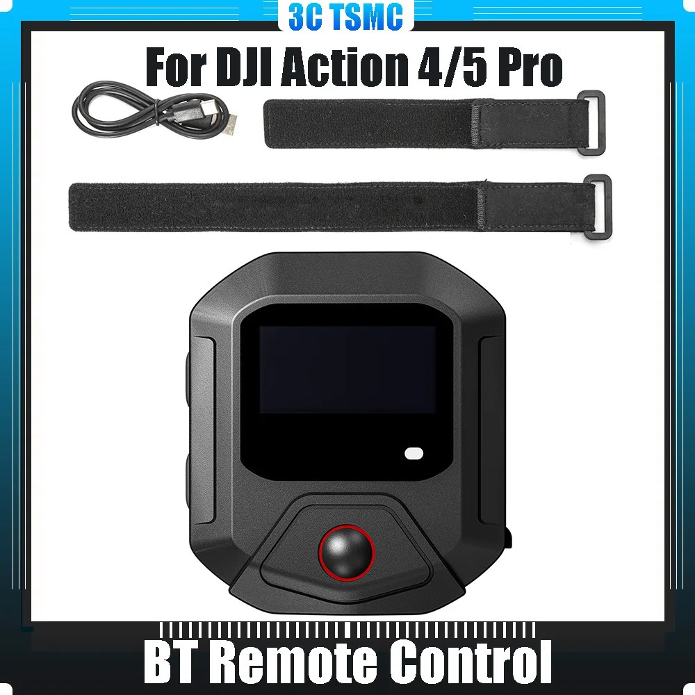 

Smart Remote Control LCD Display Wireless Camera Controller BT5.0 Cycling Selfie Camera Control for Action Camera Accessories