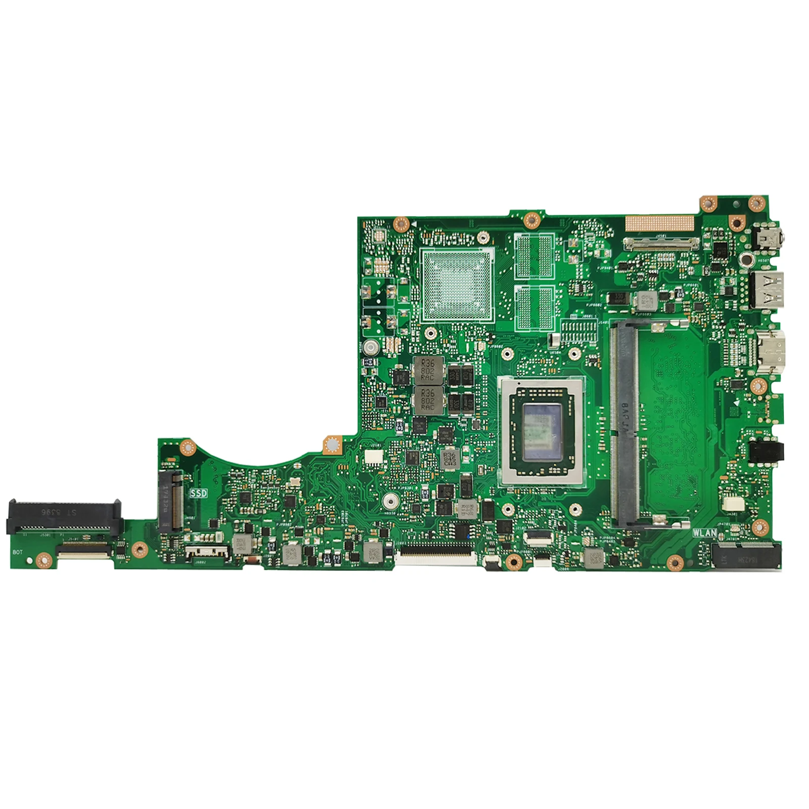 X411QA Motherboard For Asus X411QA X411QR X411Q Laptop Motherboard X411QR mainboard With A12-9720P 4GB RAM