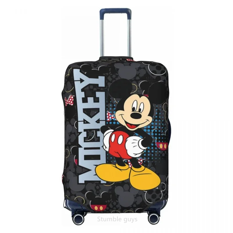 

Эластичный чехол для багажа высокой плотности с принтом M-Mickeys, подходит для чемоданов 18-32 дюймов, прочный, пыленепроницаемый, моющийся, устойчивый к царапинам.