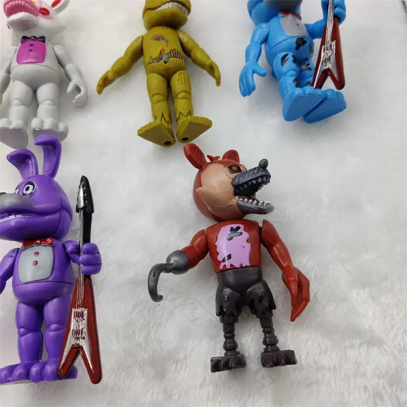 18Pcs/set Game Midnight Toy Bear Action Figure PVC Sister Location Circus Funtime Foxy Ballora Puppet Toy