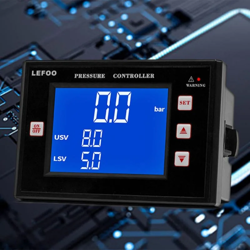 Imagem -06 - Interruptor de Pressão Digital com Grande Display Lcd Controlador Inteligente Compressor Automático g1 Rosca Externa Lfds65 110v 220v