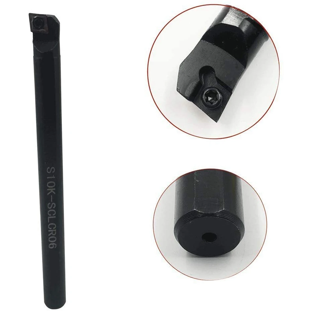 

Retail 95 Degree S08K/S10K/S12M-SCLCR06 Internal Turning Boring Bar CCMT060204 Carbide Inserts For Machining Steel Parts