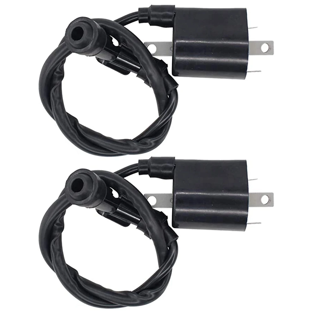 2Pcs Motorcycle Front Rear Ignition Coil for Suzuki VS1400 Intruder 1400 1987 1988 1989 1990 1991 1992 1993-2004