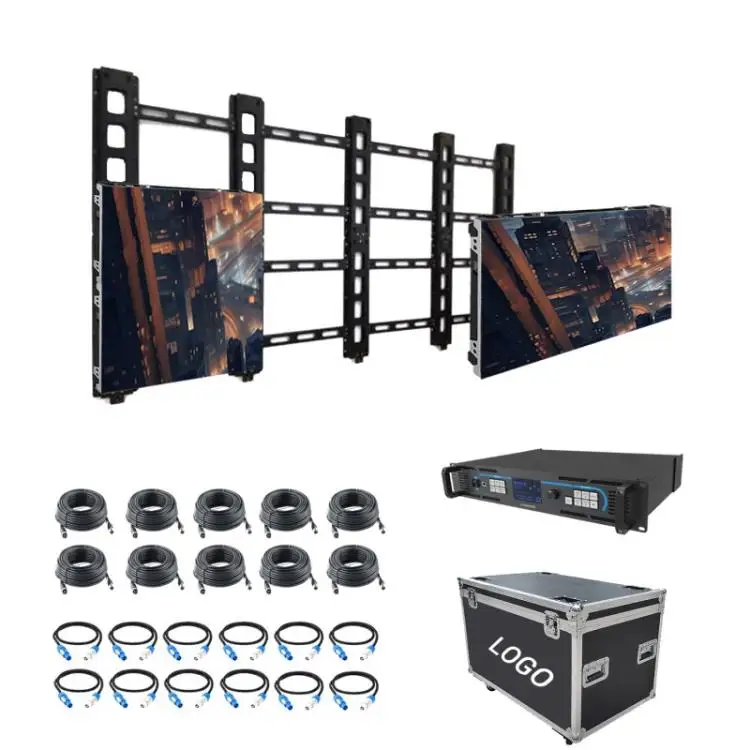 P0.62 P0.78 P0.93 Small Pixel Pitch COB LED Video Wall 4K 8K IP65 Waterproof Indoor Display for Home Cinema Commercial Advertisi