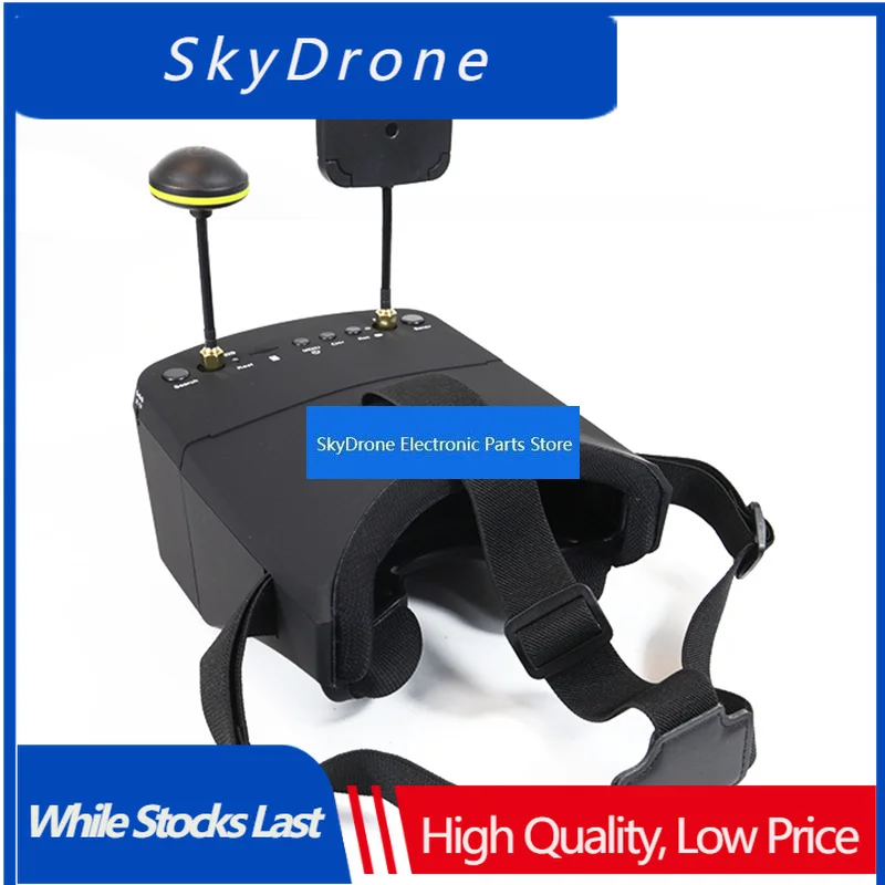 SkyDEl5.8G 40CH FPV Glasses LS-800D Dual Antenna With DVR 5