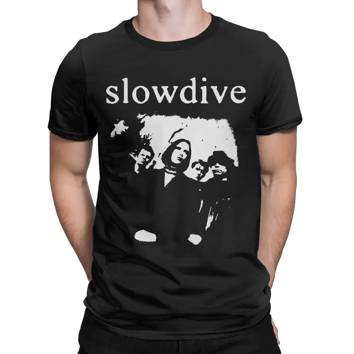 Men Slowdive T Shirt Cotton Clothing Leisure Short Sleeve Round Neck Tees 6XL T-Shirt