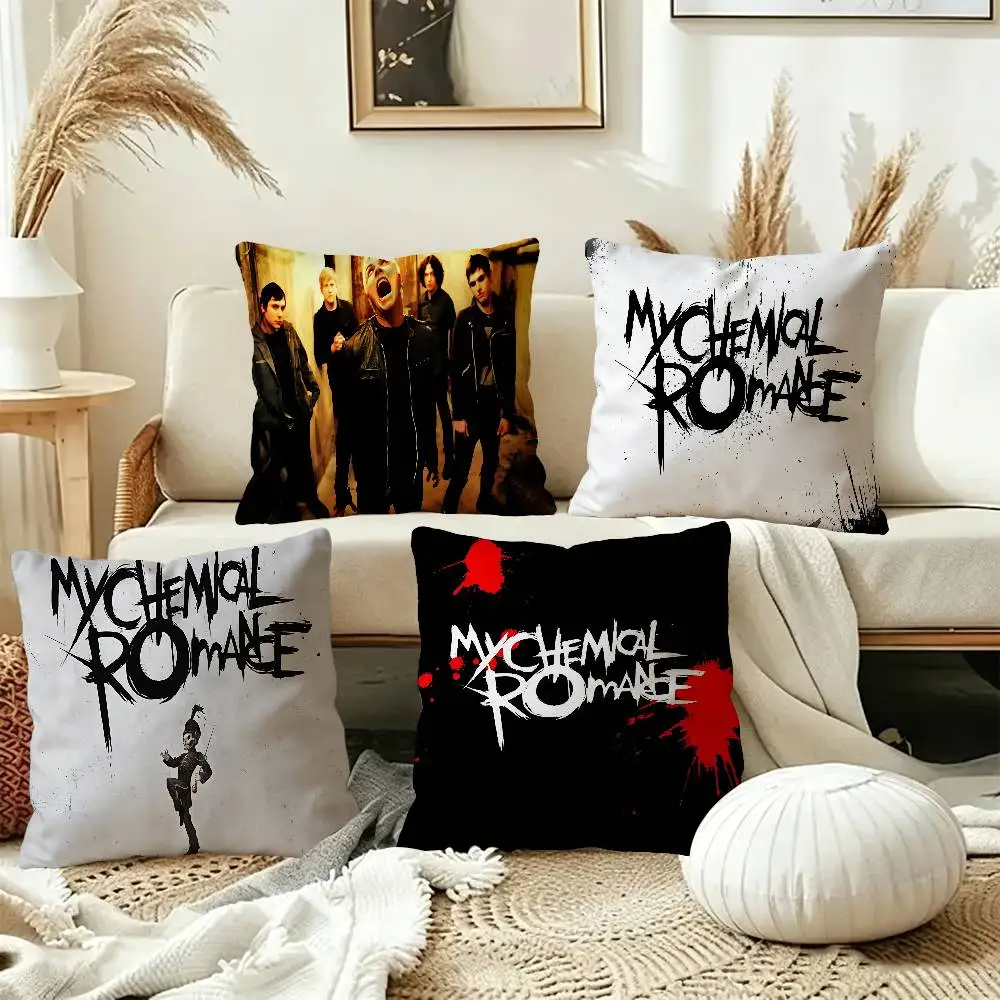 M-My C-Chemical R-Romance Band Personalized Pillow Dust Cover Bedroom Kids Party Decoration Pillowcase Birthday Children Gift