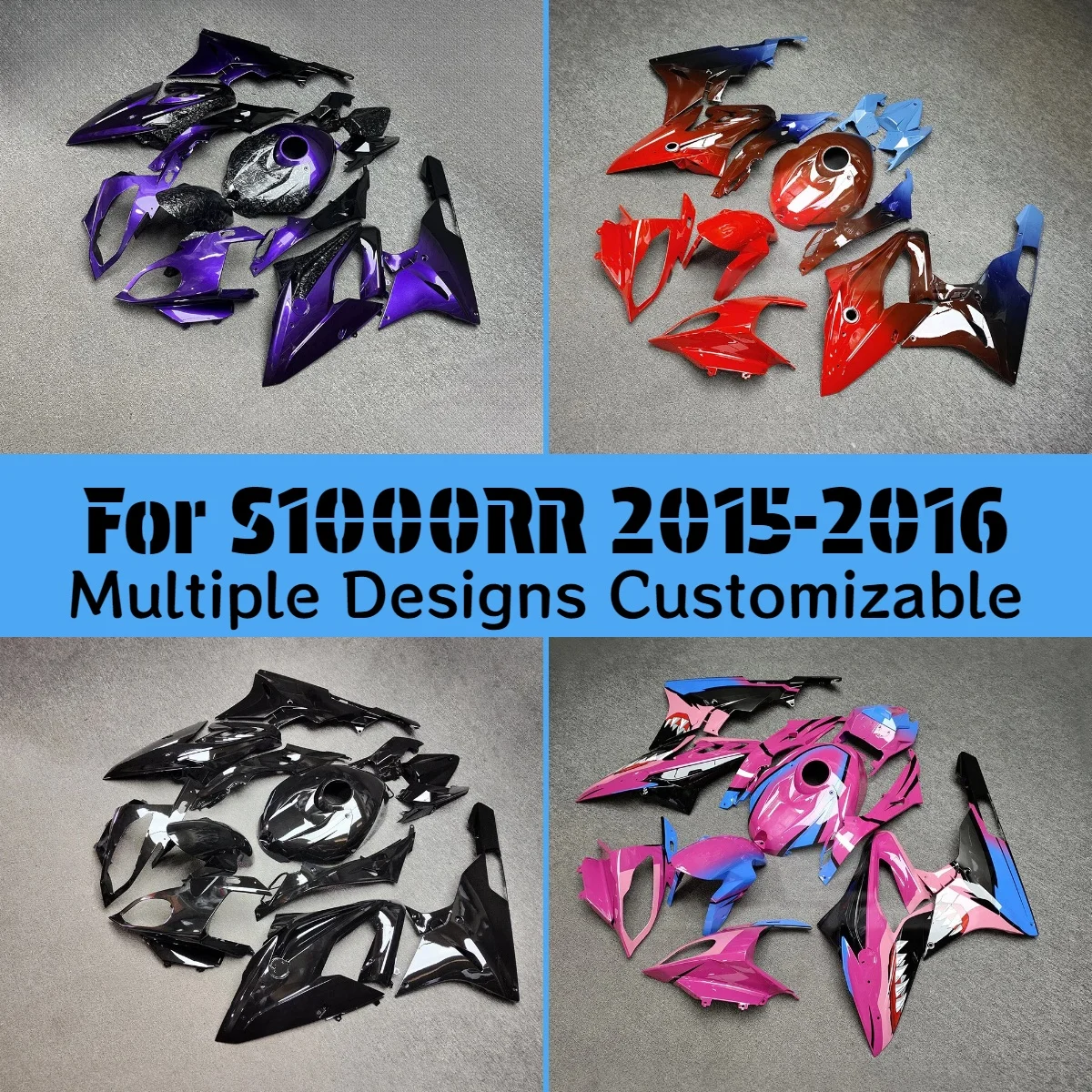 

For BMW S 1000RR 2015 2016 Body Parts Fairing Kit S1000RR 15 16 Motorcycle Component Fairings