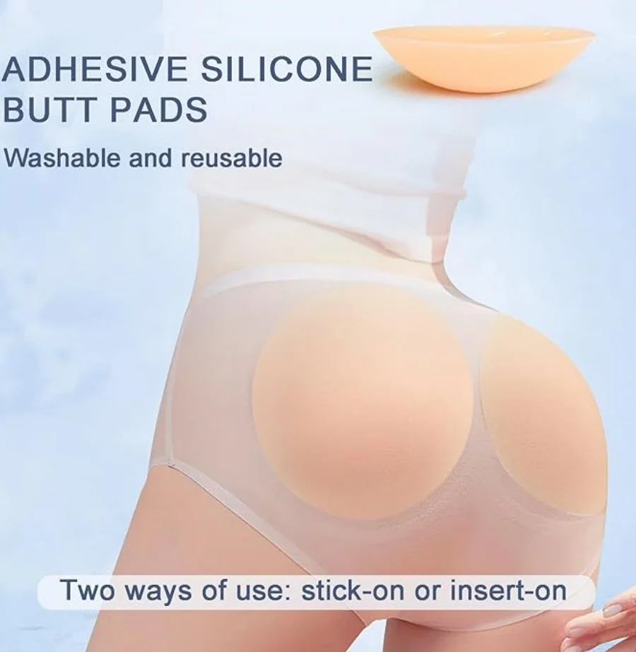 

Silicone Butt Lifter Adhesive Buttock Enhancer Reusable Sticky Hip Lift Pads Padded Underwear Enhancer For Women