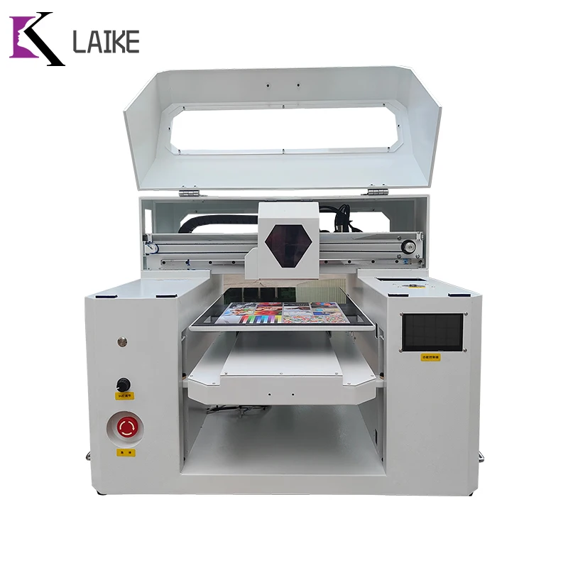 Best Mini Size Desktop Flatbed Led Light Phone Case A5 Uv Printer For Wooden Paper