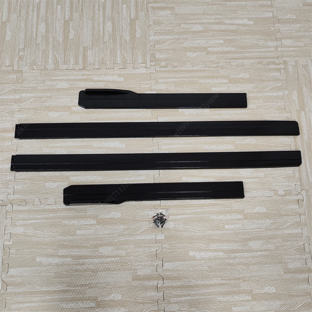 لفولكس واجن جولف 8 MK8 GTI GTD R-line 2020-2024 ماكستون نمط سيارة الجانب تنورة 4 قطعة الجناح الخائن الشفاه الجانب سبويلر ضبط