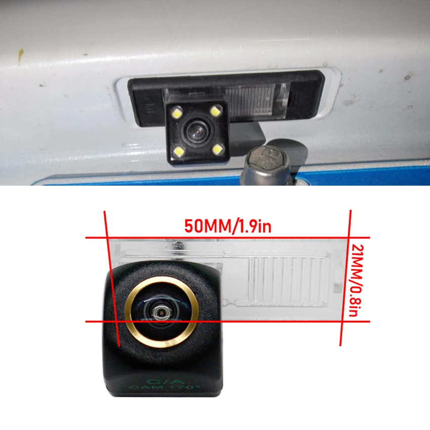 Vehicle Back up Camera For Peugeot 3008 II 3008 I 2008~2018 AHD Full HD Night Vision Car Reversing Rear View Camera Waterproof