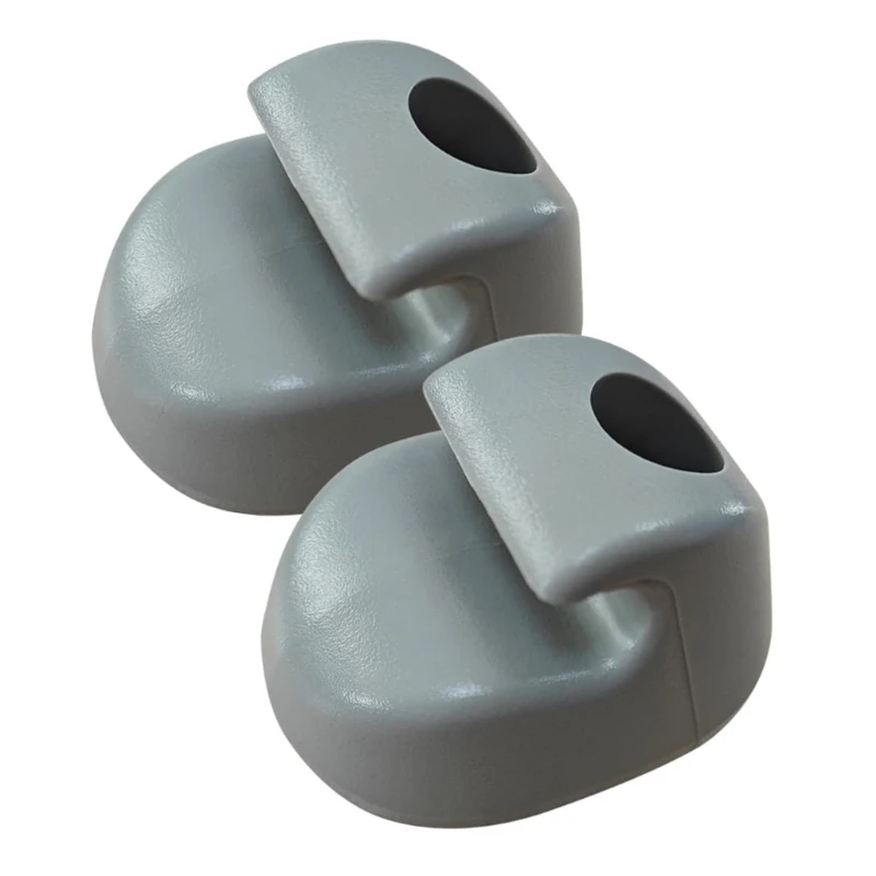 2 Pieces Truck Sun Shade Clip Gray Interior S161023-661 ABS Construction Works With Vehicle Types Simple Assembly H8WE