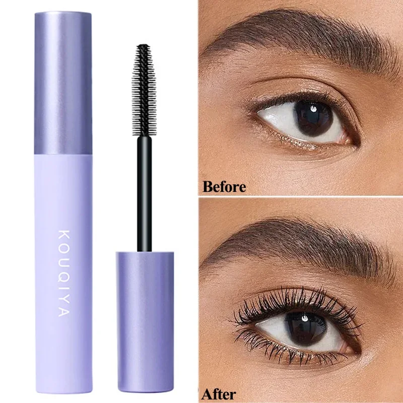 Waterproof Brown Black Mascara Quick Dry Non-smudge Extra Volume Curling Lengthening Eyelash Extension Mascara Makeup Cosmetic