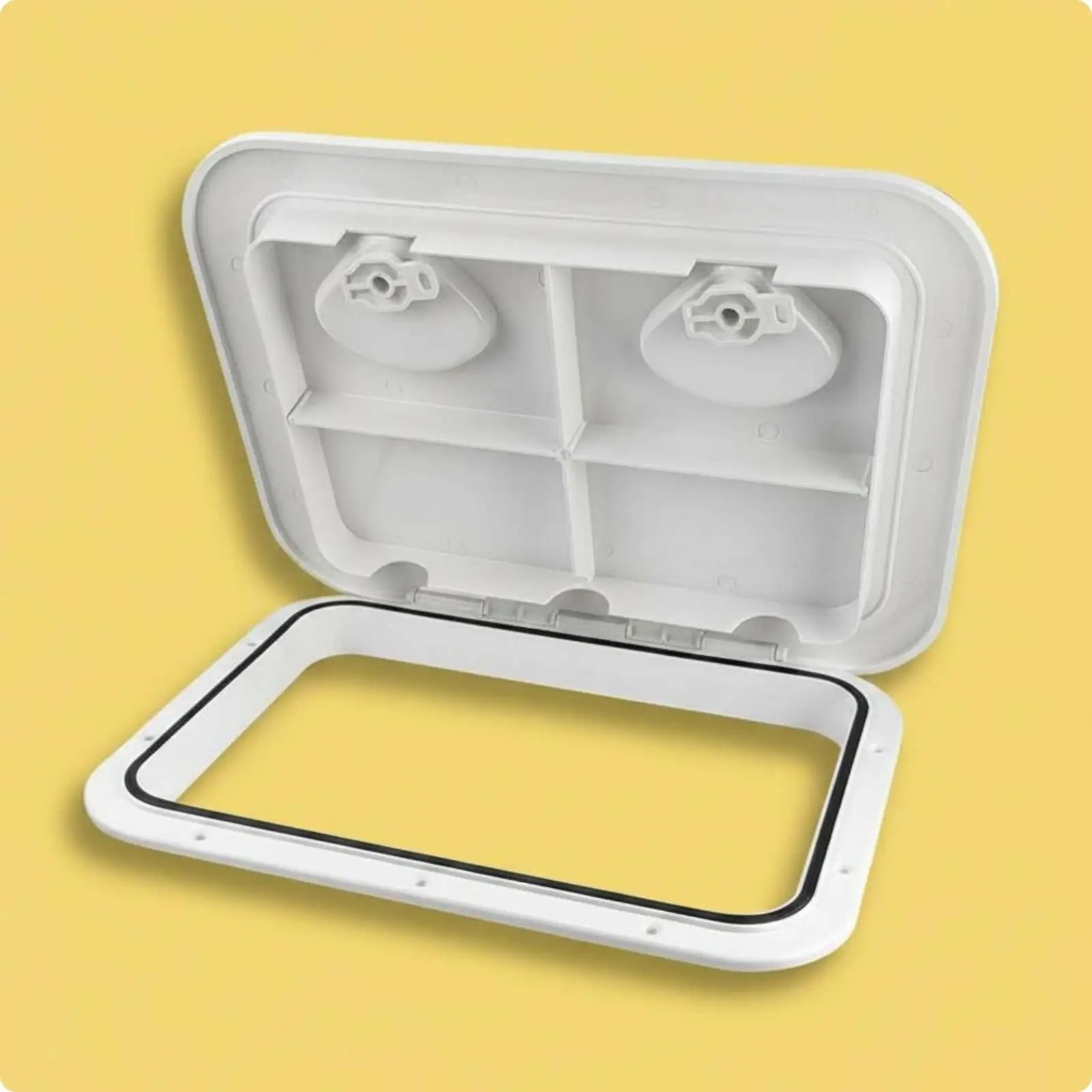 Weatherproof Marine Hatch Cover ABS Deck Access Panel Nautical Boat Parts for Yacht Sailboat RV Storage view 4