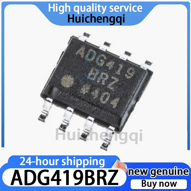 2PCS ADG419BRZ ADG419 SMT SOIC-8 Single Pole Double Throw Analog Switch Chip IC