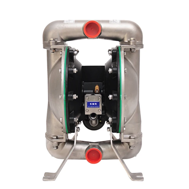 

TengFeiDurable Practical 1.5'' Stainless Steel Air Operated Pneumatic Double Diaphragm Liquid Transfer Pump