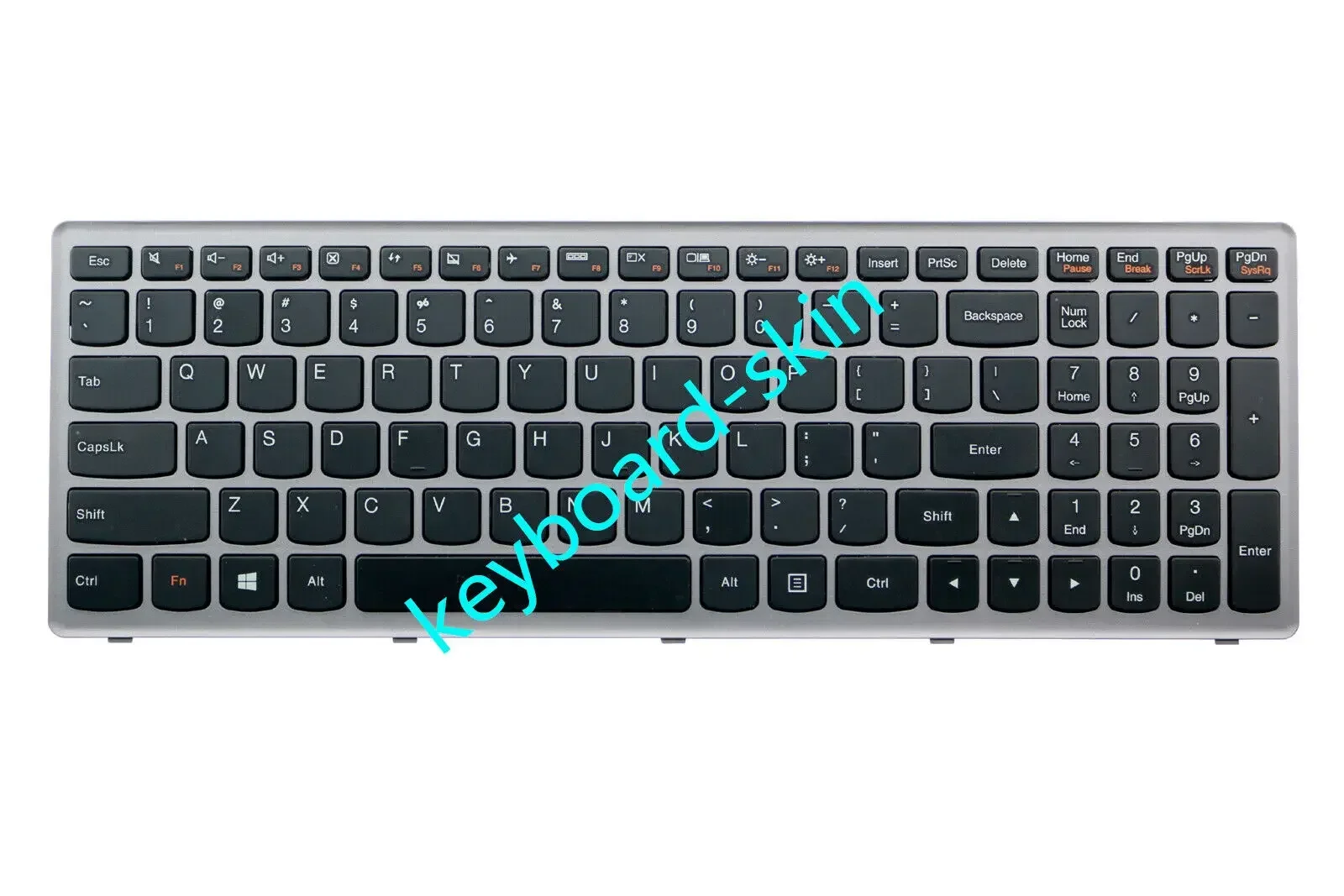 Nowa klawiatura US bez podświetlenia dla Lenovo Ideapad P500 P500A Z500 Z500A 9z. N8rsc. 301 PK130SY1D00 laptop