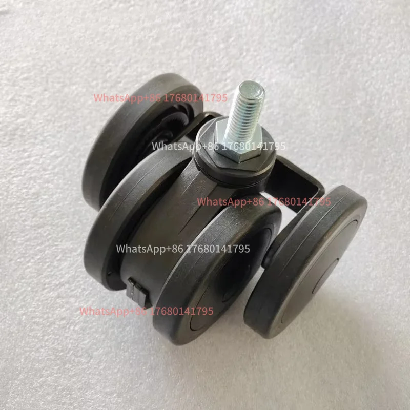 medical bed caster Barrier‑Free Rotating Medical Caster Wheel Nylon Rod Structure For Hospital Equipment
