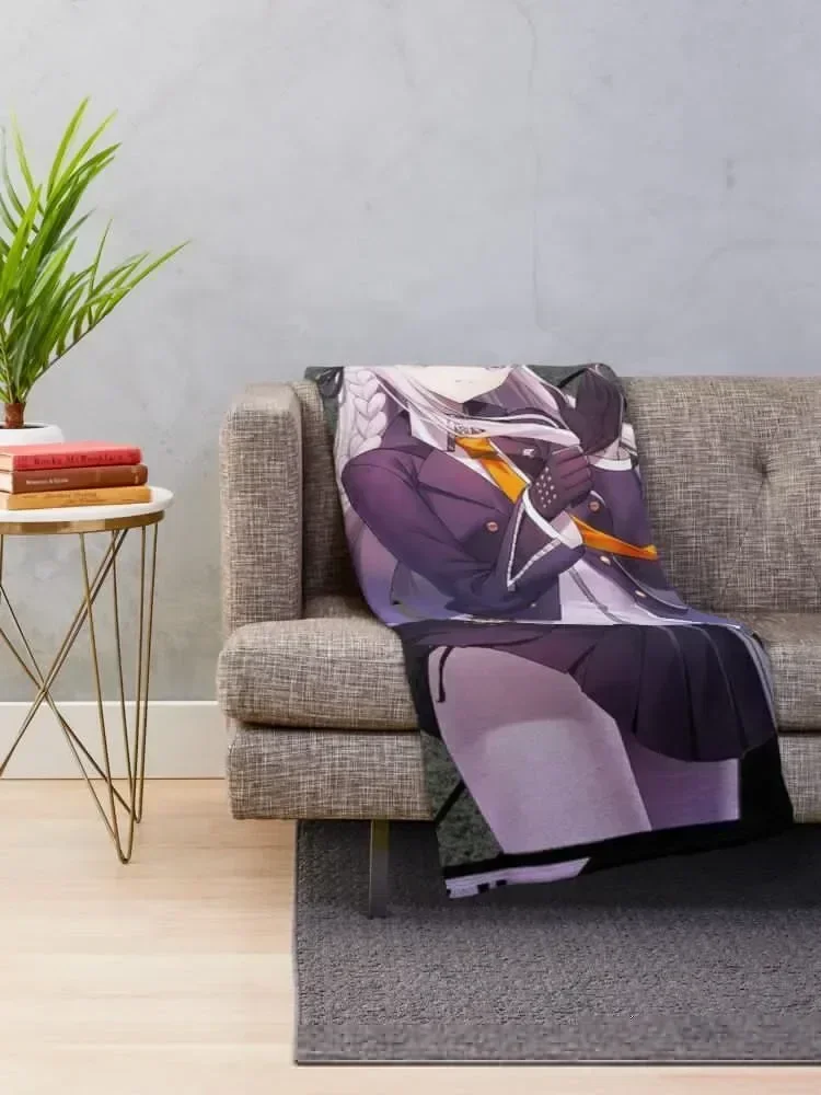 Kyoko Kirigiri Throw Blanket Sofa Quilt Blankets Sofas Of Decoration Blankets