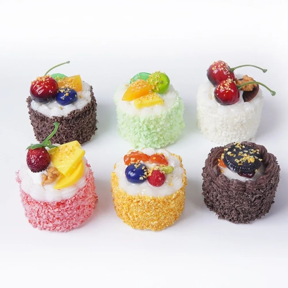 New Slow Rebound Cake Squeeze Cartoon Soft Fidget Squeeze Anti-stress Refrigerator Magnets Gift