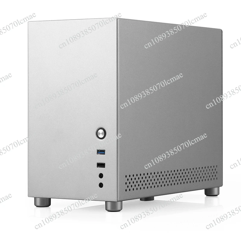 B2Pro All-Aluminum MATX Case, Compact Chassis with Matte Finish and Handle, Supports ATX/SFX PSU & 240mm Radiator