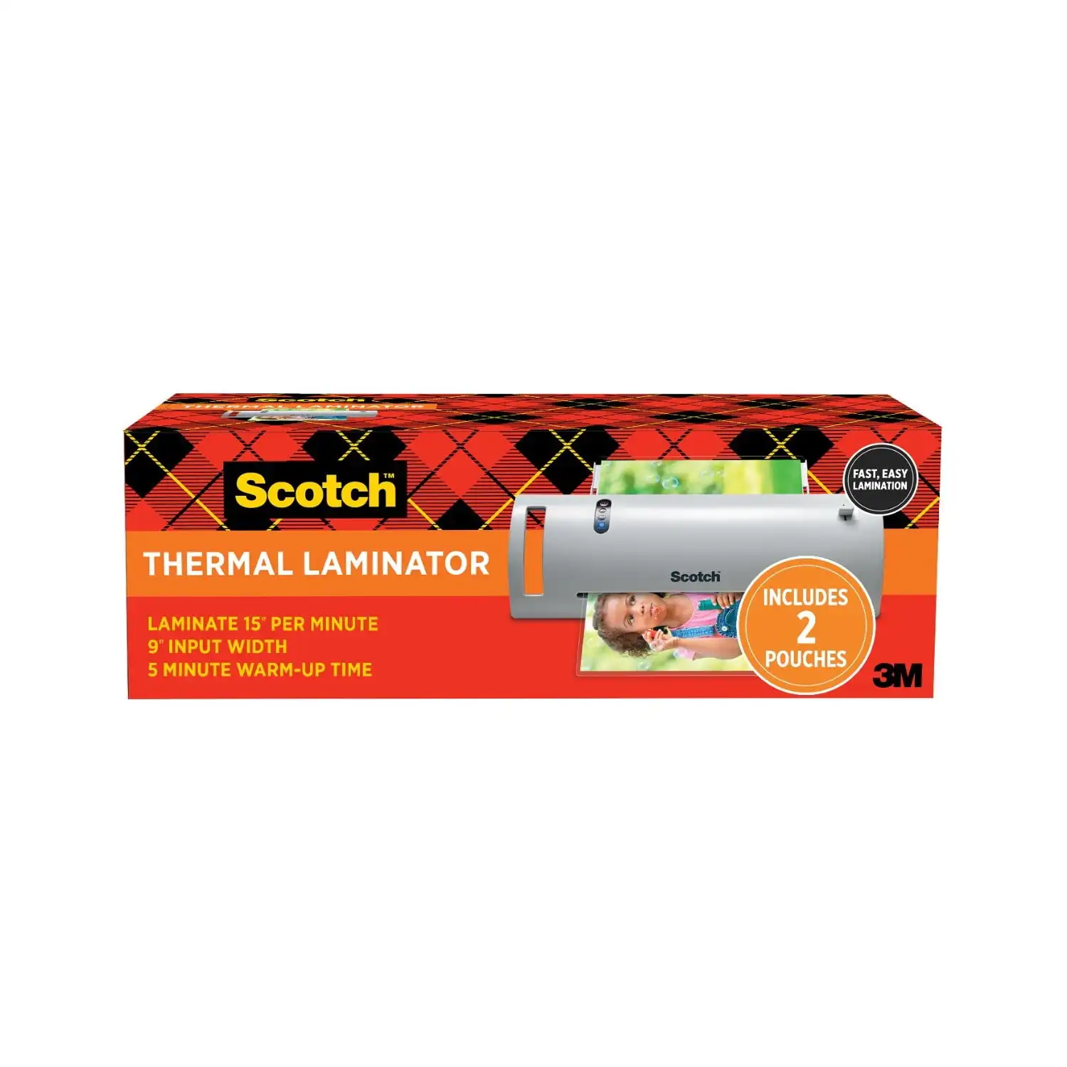 

Thermal Laminator Plus 2 Letter Size Pouches (TL902)