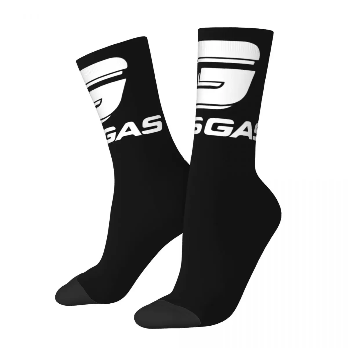 Fashion Men's Socks Crazy Gasgas Motorcycle Sock Moto Motorbike High Quality Women's Stockings Spring Summer Autumn Winter