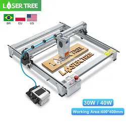 LASER TREE K1 PRO Laser Engraver with 30W 40W Laser Module Air Assist Wood Engraving Cutting Machine CNC Woodworking DIY Tools