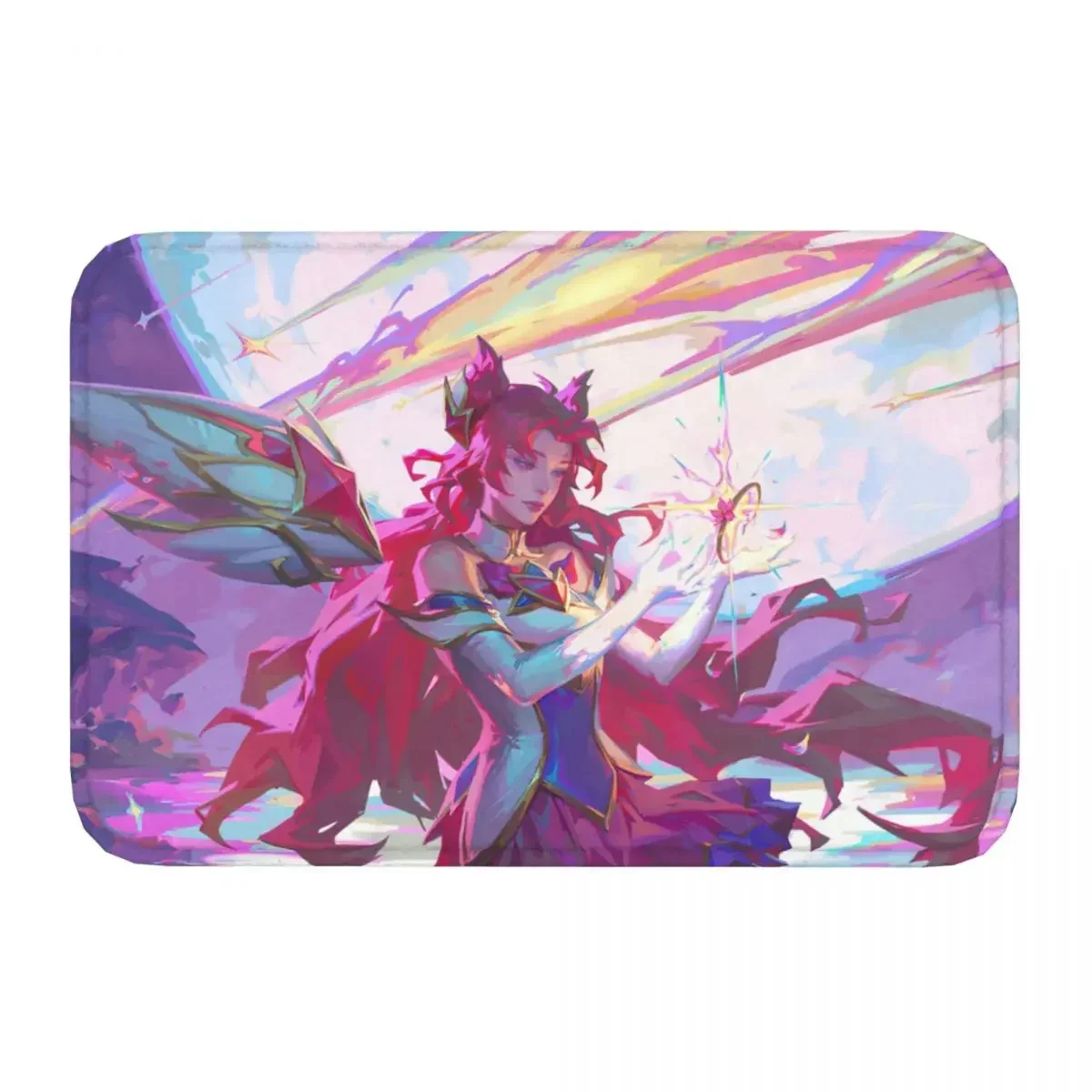 Bathroom Mat LOL League Of Legends Game Kaisa Star Guardian Rug Home Doormat Kitchen Carpet Entrance Door