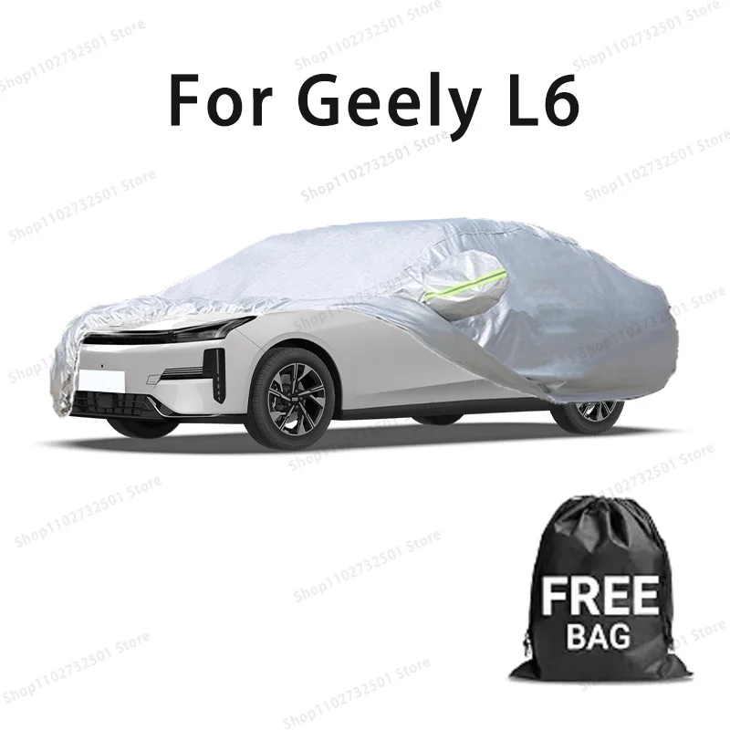 

Car cover For Geely L6 Full cover Waterproof sun protection cover Scratch resistant cars accessories