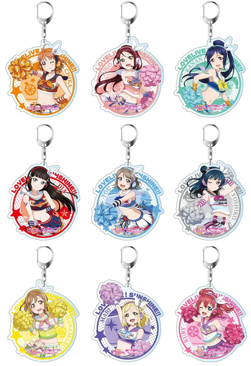 Fans Gifts Anime Love Live!School Idol Festival All Stars Mini HD characters Hanamaru Kunikida Ornament present Series About 6cm