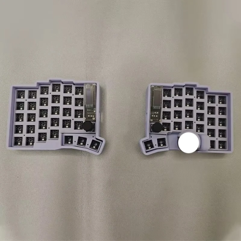Split Trackball Keyboard 39/47/59 Layout RGB Wired