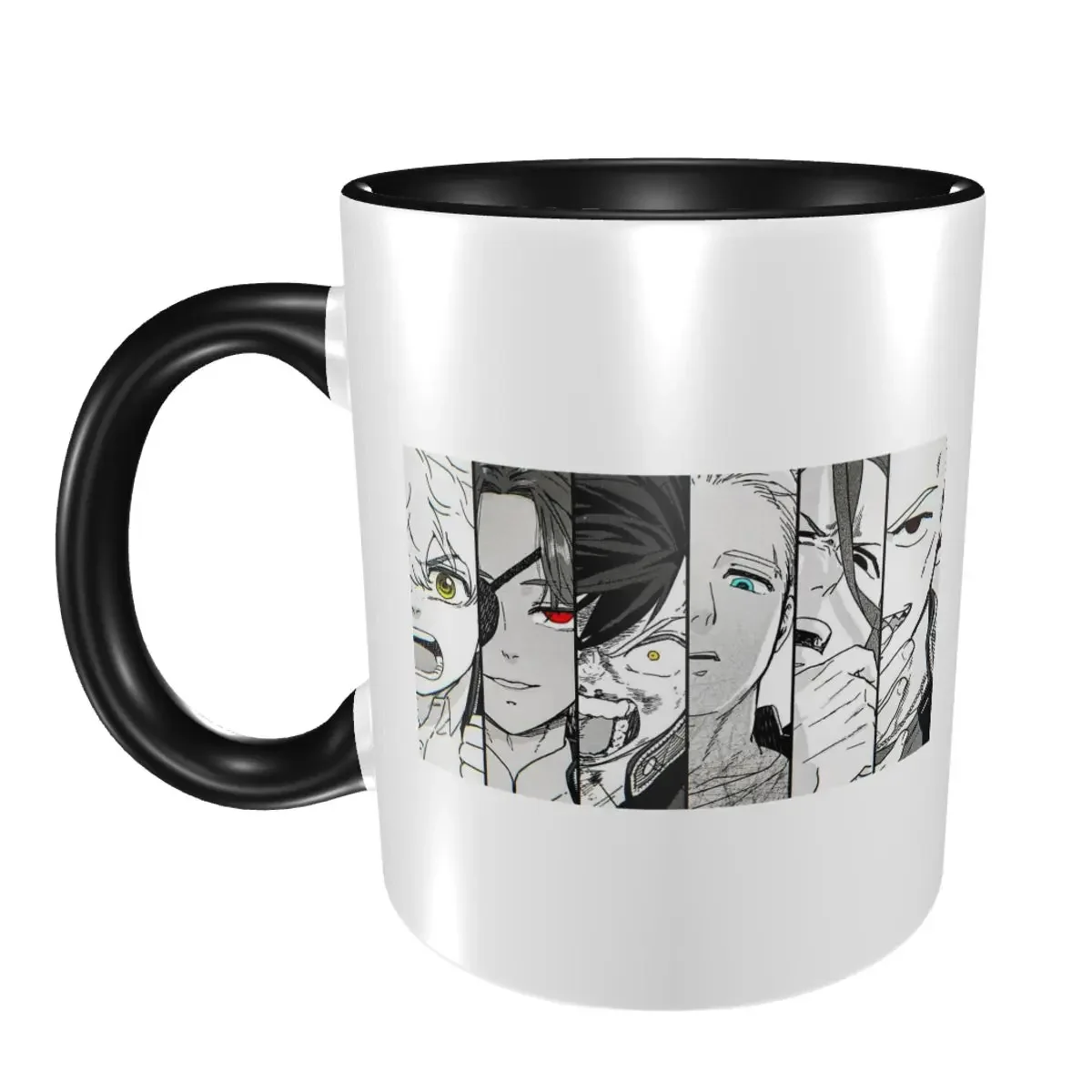 

Забавная керамическая кружка «Ветровой барьер» в стиле аниме для кофе, чая, молока, подарок для женщин и мужчин