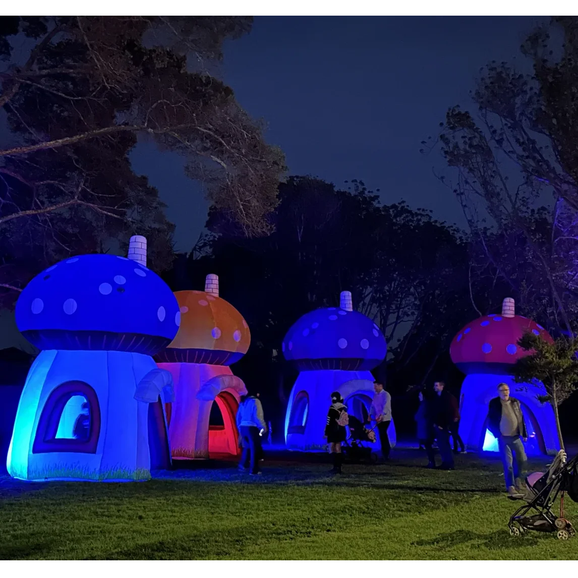 Gigantische opblaasbare paddestoel doom tent luchtblaas cartoon plant boog buiten evenement decoratie rekwisieten voor tentoonstelling nachtclub