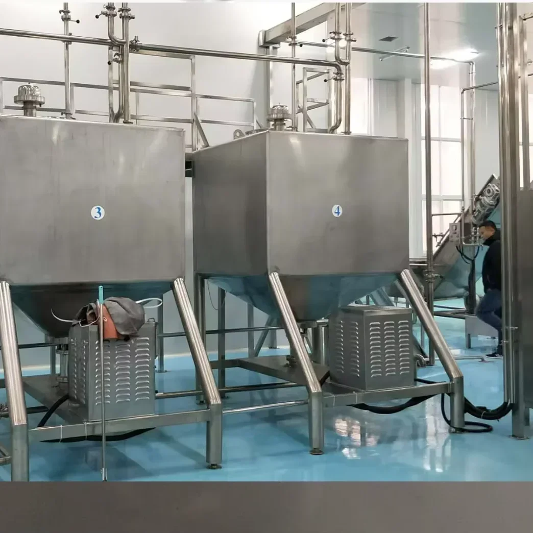 100L-1000L Stainless Steel High Shear Food Processing Mixing Tank with Agitator Homogenizer  for Sugar Milk Powder Water