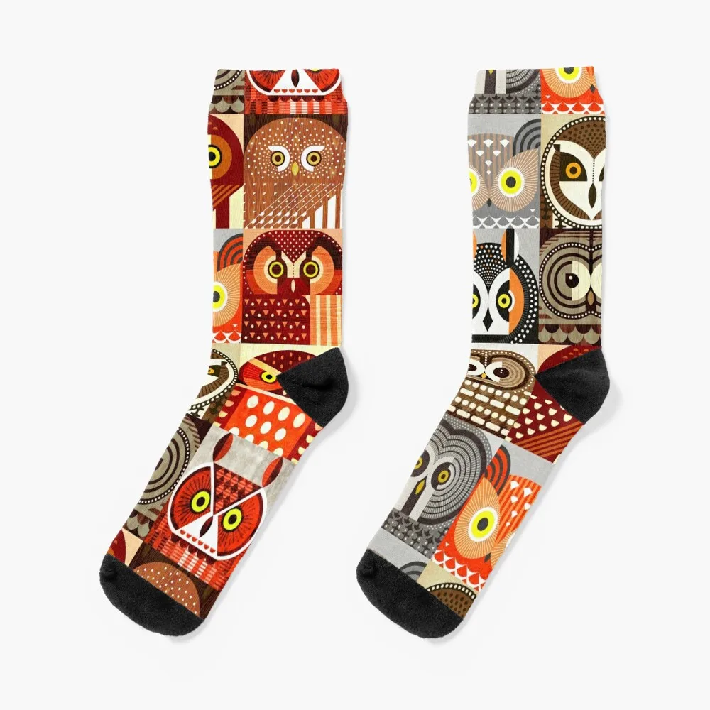 

North American Owls Socks sport Stockings man funny gift Men's Socks Women's