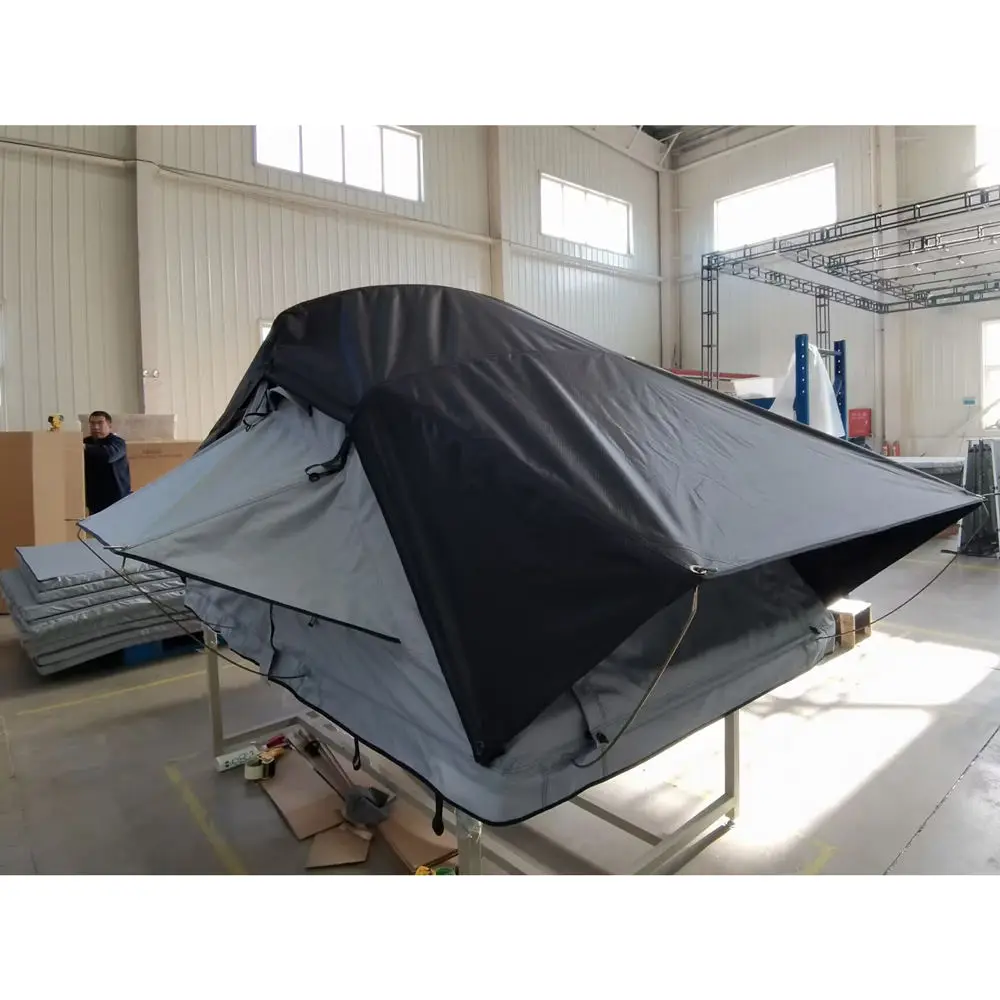 Rooftop Tent For Suv Off-Road Vehicle Folding Large Capacity Stable Tent Car Camping Waterproof Roof Tent for Car