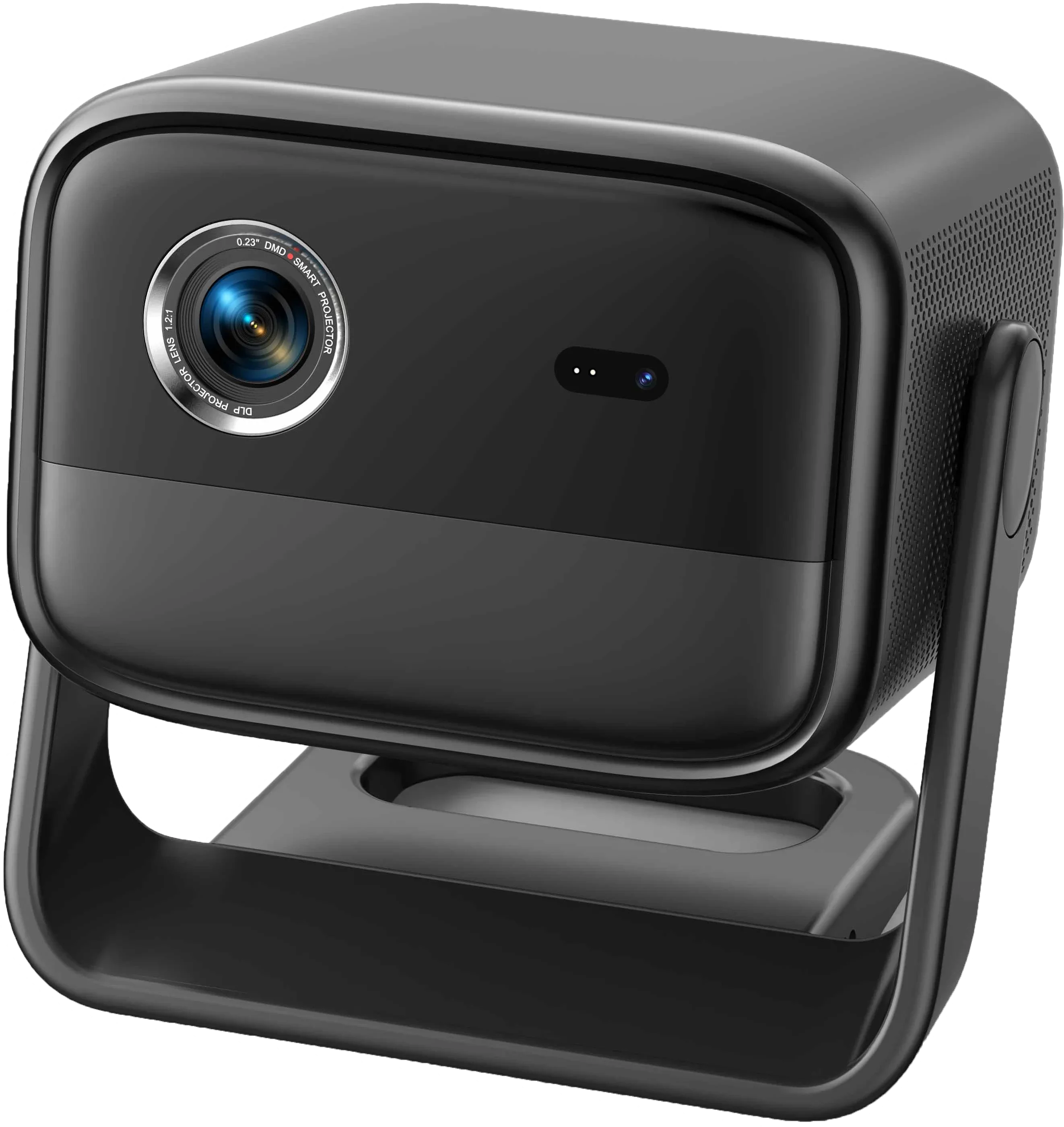 Yinzam S9 DLP Small Home Video Projector, 1080P 3D ToF Battery Proyector with Auto Focus Keystone HDR10+ Beamer for Outdoor