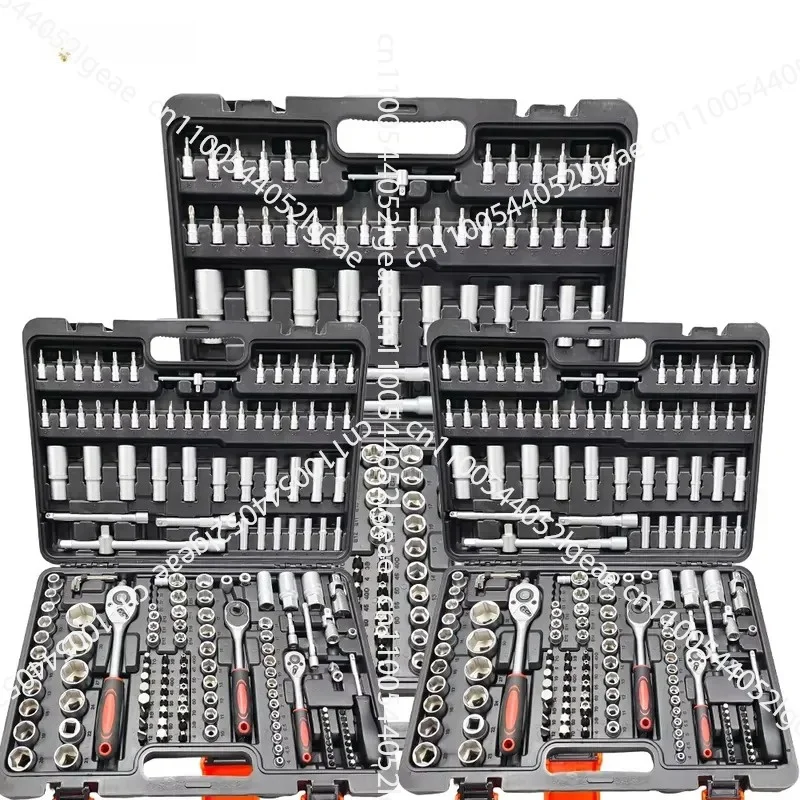 Machinery Sleeve Wrench Set with Housing Household Tools Wrench Tools Household Tools Set