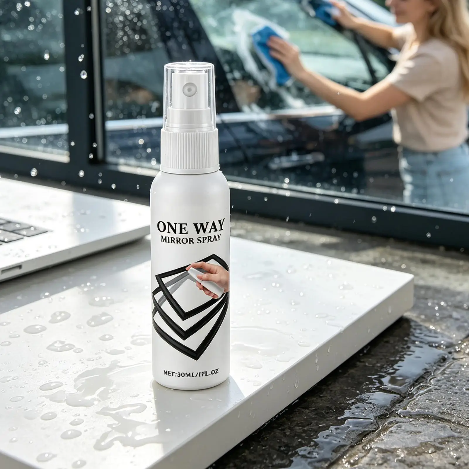Reflective Window Film Spray Quick Dryin Heat Insulation 30ml Window Protective Coating Agent for Car Home Apartment Dormitory