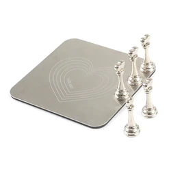 5PCS Nail Art Practice Nail Tray with Nail Art Gel Nail Polish Palette, suitable for practicing nail art painting