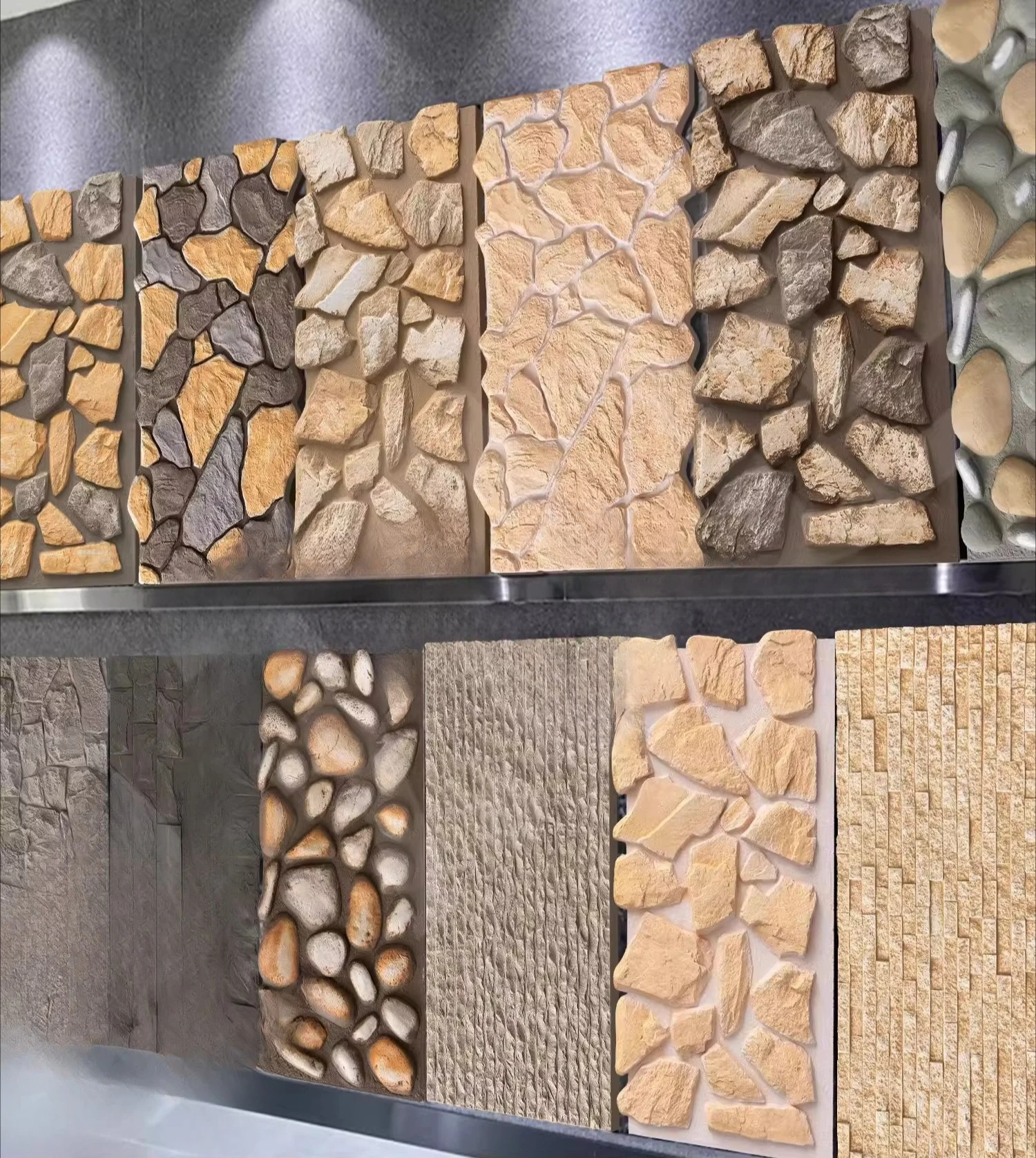 Stone exterior wall brick imitation stone background wall Villa exterior wall imitation stone brick
